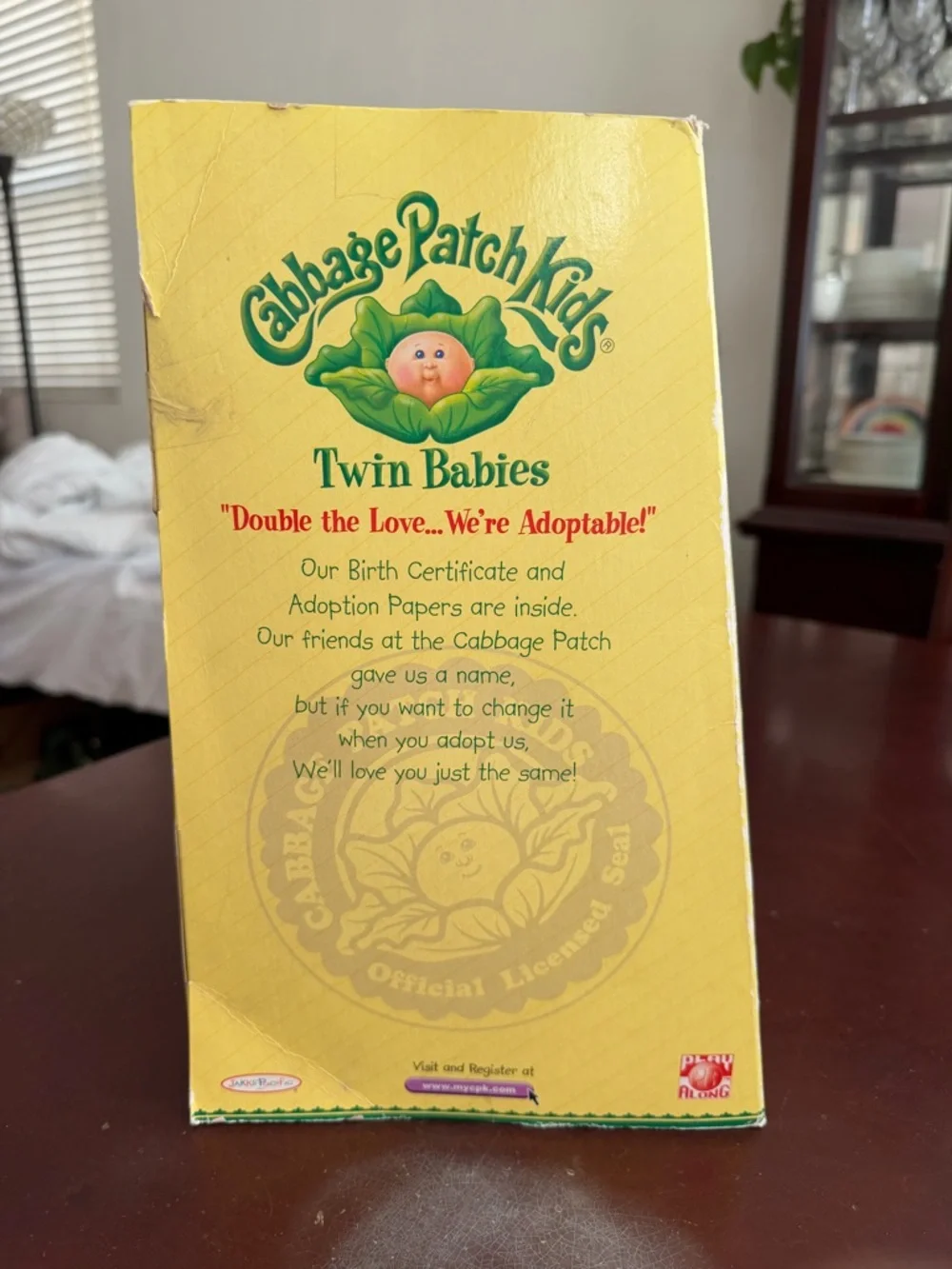 Cabbage Patch Kids Twin Babies Set - Pink & White Outfits NWT - Picture 10 of 10